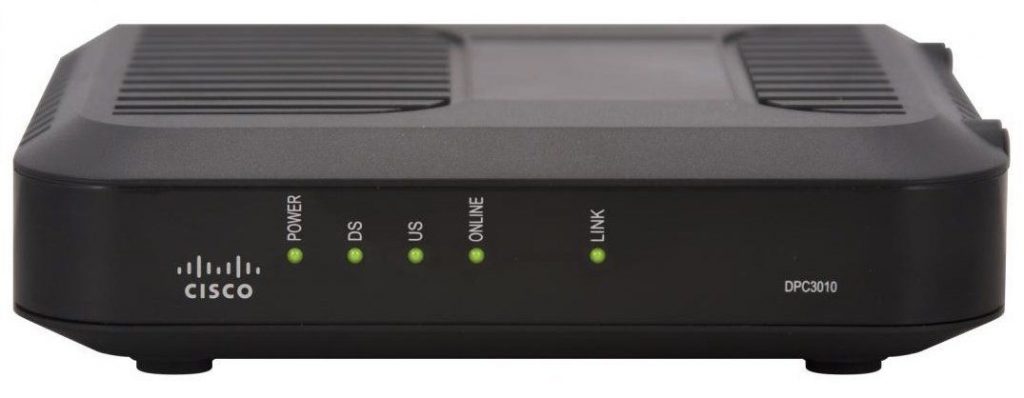 Cisco DPC3010 Cable Modem Front